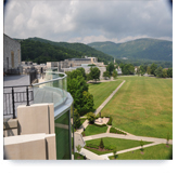 Looking across the Plain from top of Library Overlooking the Plain from Library